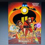 Disney Toys | Disney’s The Incredibles 2 Activity Packet (9 Pages) | Color: Red | Size: Various