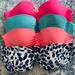 Victoria's Secret Swim | Fourvictoria’s Secret Bandeau Swimsuit Tops 36c | Color: Red | Size: L