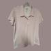 Adidas Tops | Adidas Climalite Womens Golf Polo Shirt White Striped Size Large | Color: Green | Size: L