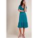 Anthropologie Dresses | Anthropologie Maeve Eudora Blue Polka Dot Midi Dress | Color: Blue | Size: 16