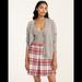 J. Crew Skirts | J. Crew Pleated Mini Skirt In Vintage Plaid | Color: Red/White | Size: 4