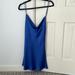 Zara Dresses | Blue Mini Backless Zara Dress | Color: Blue | Size: S