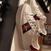 Gucci Shoes | Gucci White Leather Ace Crystal Embellished Platform Sneakers Size 7 (37) | Color: White | Size: 7