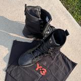 Adidas Shoes | Adidas Y-3 By Yohji Yamamoto Men’s Motorcycle Boots (Us Size 11.5 - Black) | Color: Black | Size: 11.5