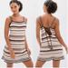 American Eagle Outfitters Dresses | American Eagle Striped Crochet Sweater Dress | Color: Black/Cream | Size: M