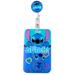 Disney Accessories | Disney Stitch Id Card Holder Badge | Color: Blue/Pink | Size: Os