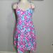 Lilly Pulitzer Dresses | Lilly Pulitzer Easton Dress Size 8 Cosmic Coral | Color: Blue/Pink | Size: 8