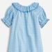 J. Crew Dresses | J. Crew Crewcuts Blue Gingham Dress With Scalloped Collar 14 | Color: Blue/White | Size: 14g