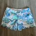 Lilly Pulitzer Shorts | Lilly Pulitzer Buttercup Shell Print Short | Color: Blue/White | Size: 00