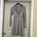 Athleta Dresses | Athleta Sized L Lightweight Sweater Dress With Hood | Color: Gray | Size: L