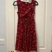 Jessica Simpson Dresses | Jessica Simpson Burgundy Floral Maternity Dress | Color: Red | Size: Sm