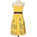 Anthropologie Dresses | Anthro’s Floreat Natural Sunlight Embroidery Dress | Color: Purple/Yellow | Size: 4