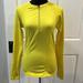 Athleta Tops | Athleta Size Small Pull Over Long Sleeve With Zipper Neck Excellent Condition | Color: Gold | Size: S