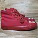 Converse Shoes | Converse Sneakers Womens Size 5.5 Canada Red Chuck Taylor All Star Hi Top Shoes | Color: Red | Size: 5.5