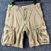 Levi's Shorts | Levis Shorts Mens 32 Tan Brown Cargo Pockets Khaki Outdoors Casual | Color: Tan | Size: 32