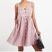 Madewell Dresses | Madewell Striped Dress | Color: Blue/Pink | Size: L