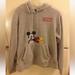 Disney Tops | Disney Mickey Mouse Hoodie Size S Gray | Color: Gray | Size: S