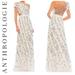 Anthropologie Dresses | Mac Duggal One-Shoulder Embroidered Maxi Dress We Select Dresses | Color: Pink/White | Size: Xl