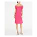 Michael Kors Dresses | Michael Kors Dress Off Shoulder Above Knee Party Pink Sz S New Nwt 560 | Color: Pink | Size: S