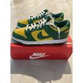 Nike Shoes | New Size 10 - Nike Dunk Low Brazil Green/Pine/Varsity Maize/White 2020 Fast Ship | Color: Green/White | Size: 10