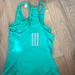Adidas Tops | Adidas Climalite Bright Green Sports Tank With Built In Bra Xs | Color: Green | Size: Xs