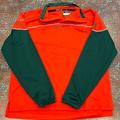 Adidas Sweaters | Adidas University Of Miami Fleece | Color: Green/Orange | Size: M