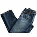 American Eagle Outfitters Jeans | American Eagle Jeans Women’s 4 Boy Fit Stretch Denim Blue Classic Straight Leg | Color: Blue | Size: 4