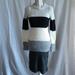 American Eagle Outfitters Dresses | American Eagle Knit Wool Dress Long Sleeves Size Xxsmall | Color: Black/White | Size: Xxs