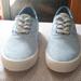 Coach Shoes | Coach Periwinkle Leather Ware City Sole Sneakers Ladies 11 B | Color: Blue | Size: 11