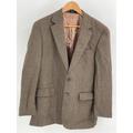 Ralph Lauren Suits & Blazers | Lauren Ralph Lauren Blazer Sport Coat Men’s Size 40 R Brown Tan Houndstooth Wool | Color: Tan | Size: 40r