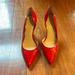 Jessica Simpson Shoes | Jessica Simpson Red Pointy Toe Heels Size 8 | Color: Red | Size: 8