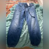 American Eagle Outfitters Jeans | American Eagle Denim Joggers Nwt | Color: Blue | Size: 00