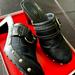 Coach Shoes | Euc Vintage Coach Sable 12cm Sig/W. Clf Black/Blk Size:10 M | Color: Black | Size: 10