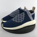 Adidas Shoes | Adidas Nmd Cs2 Primeknit Ronin Blue/White Athletic Shoes Ba7189 Men’s Size 10 | Color: Blue/White | Size: 10