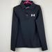 Under Armour Shirts & Tops | Boy’s Under Armour Long-Sleeved Collared Shirt Yxs | Color: Black/White | Size: Xsb
