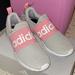 Adidas Shoes | Girls Adidas Lite Racer Tennis Shoes New Size 5 | Color: Gray | Size: 5bb