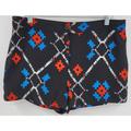 Urban Outfitters Shorts | Ecote Urban Outfitters Womens Size 12 Aztec Print Shorts Black Red White Pockets | Color: Black | Size: 12