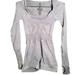 Free People Tops | Free People Movement Long Sleeve Romper | Color: Silver | Size: S