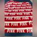 Pink Victoria's Secret Bedding | *New* Victoria’s Secret Pink Sherpa Blanket | Color: Red/White | Size: Os