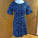 Anthropologie Dresses | Anthropologie Blue And Black Dress Size 8. | Color: Black/Blue | Size: 8