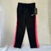 Nike Bottoms | Girl’s Nike Therma Sweatpants Size 6 | Color: Black/Pink | Size: 6g