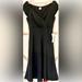 J. Crew Dresses | J. Crew Silk Black Midi Dress Sz 8 | Color: Black | Size: 8