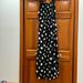 Kate Spade Dresses | Kate Spade Daisy Silk Maxy Dress | Color: Black/White | Size: 12