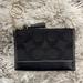 Coach Accessories | Coach Coin Purse Keychain Black | Color: Black | Size: Os