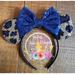 Disney Accessories | Disney Minnie Mouse Headband New | Color: Blue/Gold | Size: Osg