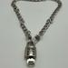 Louis Vuitton Jewelry | Louis Vuitton Rare Silver Padlock #320 With Unbranded 18inch Silver Chain | Color: Silver | Size: Os