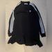 Adidas Dresses | Adidas Long Sleeve Women’s Dress. Stripes Up Down The Arm. Women Size Small | Color: Black/White | Size: S