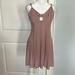 American Eagle Outfitters Dresses | Dress From American Eagle Outfitters. Size 6. | Color: Brown/White | Size: 6