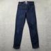 J. Crew Jeans | J. Crew Size 27 Dark Wash 9" Hi-Rise Toothpick Stretch Denim Skinny Jeans | Color: Blue | Size: 27