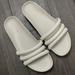 J. Crew Shoes | J Crew Cream Triple Strap Sandals | Color: Cream | Size: 7.5-8 (9.5" Long)